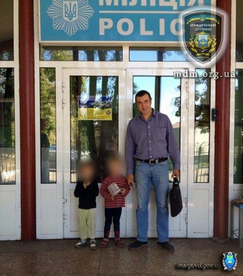 30 детей смогли вновь увидеть родителей благодаря милиции Мариуполя