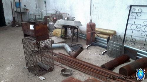 В Мариуполе обнаружен незаконный склад приема металлолома