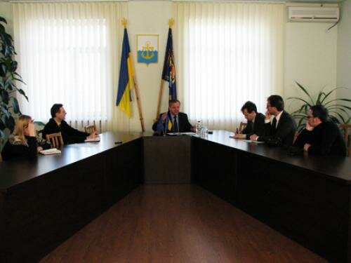 Городской голова Юрий Хотлубей встретился с делегацией Представительства ЕС в Украине (ФОТО)