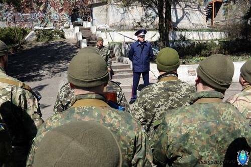 Пятый сводный отряд львовской милиции завершил службу в Мариуполе