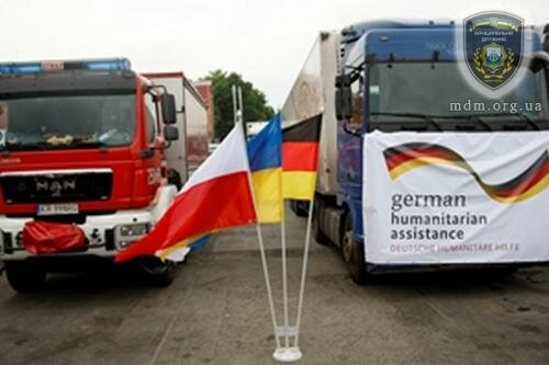 В Украину прибыло более 360 тонн Польско-Немецкой гуманитарной помощи (ВИДЕО)