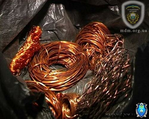 В Мариуполе пойманы похитители кабеля
