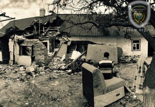 Разрушенные дома и сломанные судьбы истории людей пострадавших от обстрела села Бердянское