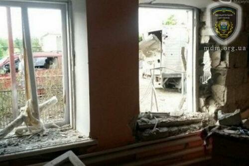 Жителям Сартаны, дом которых был разрушен во время обстрела, купят новое жилье