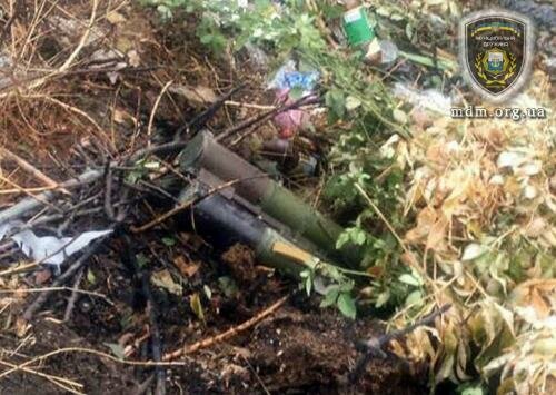 В центре Мариуполя выявлен схрон с боеприпасами 