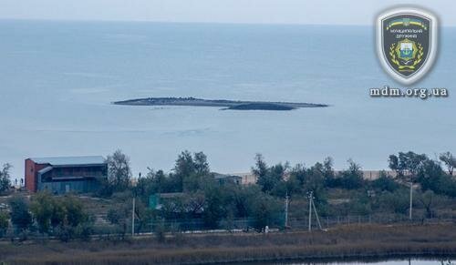 В Азовском море образовался остров в результате извержения вулкана