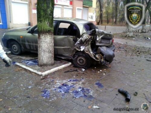 Мариупольские полицейские установили личность водителя, скрывшегося с места ДТП на проспекте Нахимова